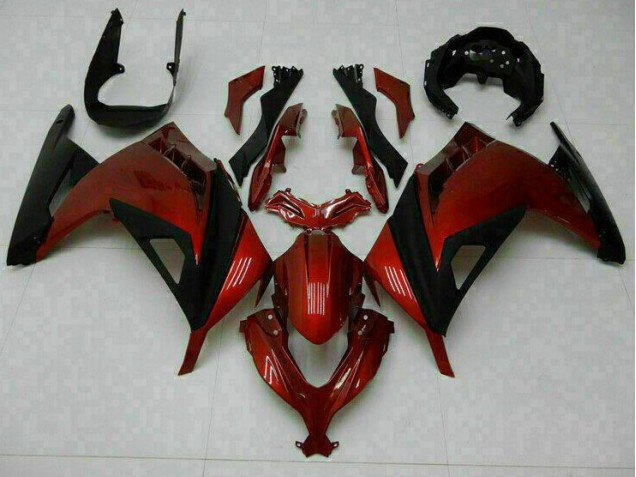 ABS 2013-2016 Red Kawasaki EX300 Motorbike Fairing Kits UK ABS 2013-2016 Red Kawasaki EX300 Motorbike Fairing Kits UK