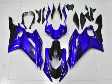 ABS 2017-2021 Blue Black Yamaha YZF R6 Motorcycle Fairing UK