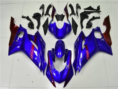 ABS 2017-2021 Blue Red Yamaha YZF R6 Motorcycle Fairing Kit UK