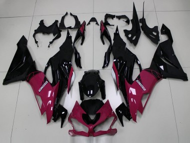 ABS 2019-2023 Pink Black Kawasaki ZX6R Motorbike Fairing UK