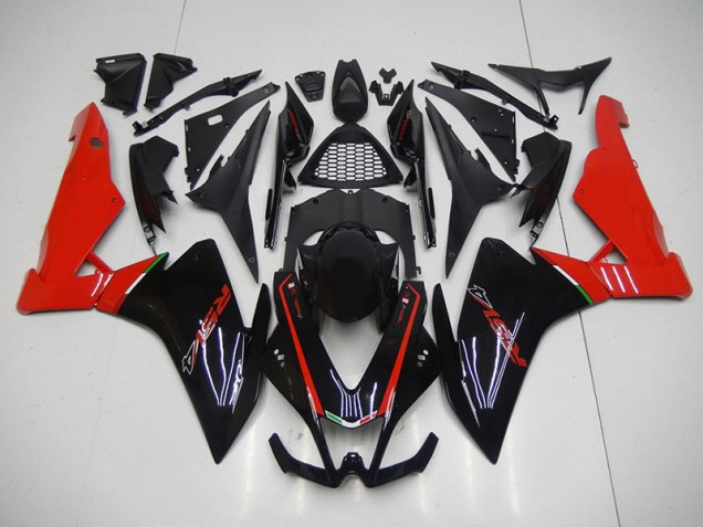 ABS 2009-2015 Black Red Aprilia RSV4 Moto Fairings UK ABS 2009-2015 Black Red Aprilia RSV4 Moto Fairings UK