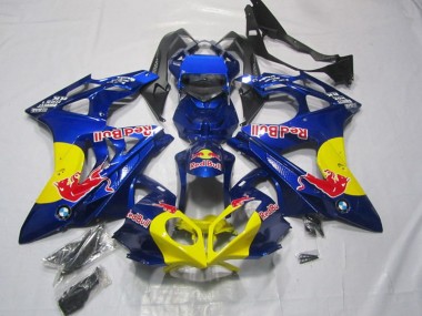 ABS 2009-2014 Yellow Blue RedBull BMW S1000RR Replacement Motorcycle Fairings UK