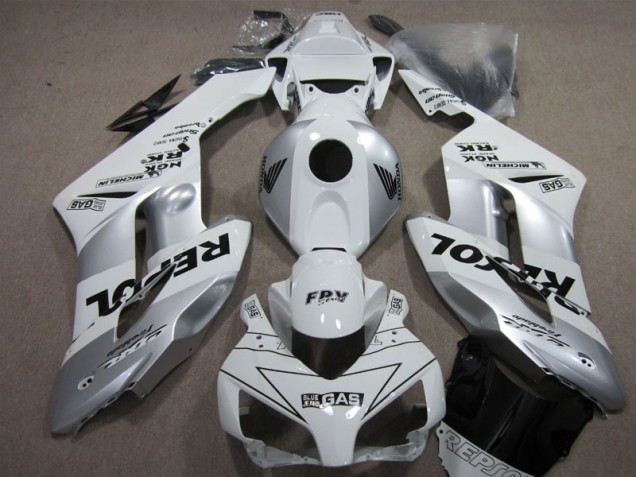 ABS 2004-2005 Silver Repsol Honda CBR1000RR Replacement Fairings UK ABS 2004-2005 Silver Repsol Honda CBR1000RR Replacement Fairings UK