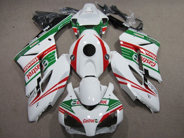 ABS 2004-2005 White Red Castrol Honda CBR1000RR Motor Fairings UK ABS 2004-2005 White Red Castrol Honda CBR1000RR Motor Fairings UK