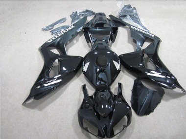 ABS 2006-2007 Black White Decal Honda CBR1000RR Motorcycle Fairing Kits UK