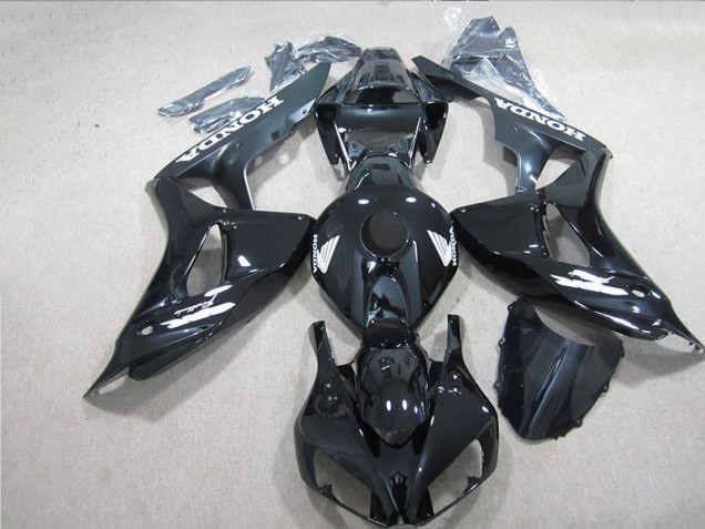 ABS 2006-2007 Black White Decal Honda CBR1000RR Motorcycle Fairing Kits UK ABS 2006-2007 Black White Decal Honda CBR1000RR Motorcycle Fairing Kits UK