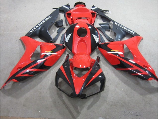 ABS 2006-2007 Red Black Fireblade Honda CBR1000RR Motorbike Fairing UK