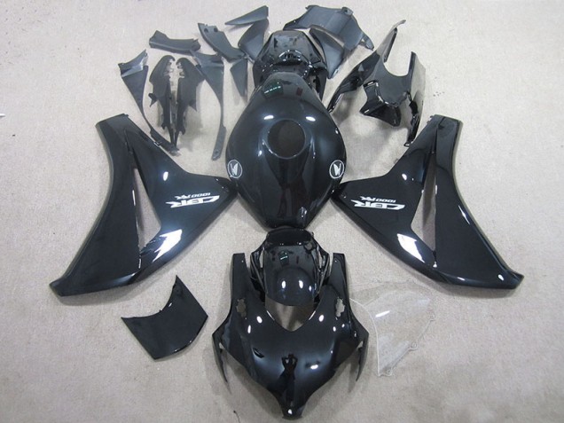 ABS 2008-2011 Black Honda CBR1000RR Motorcycle Fairings Kits UK ABS 2008-2011 Black Honda CBR1000RR Motorcycle Fairings Kits UK
