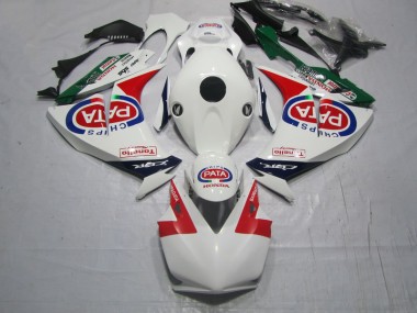 ABS 2012-2016 Red White PATA Honda CBR1000RR Motorcycle Fairings Kit UK