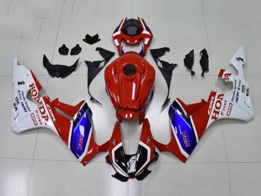 ABS 2017-2020 Red Blue HRC Honda CBR1000RR Motorbike Fairings UK