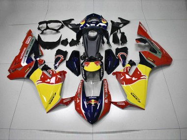 ABS 2017-2020 Blue Yellow Red Red Bull Honda CBR1000RR Motorcycle Fairing Kit UK