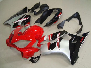 ABS 2004-2007 Red Silver Honda CBR600 F4i Replacement Motorcycle Fairings UK