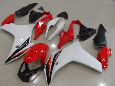 ABS 2011-2013 Red Black White Honda CBR600F Motorcyle Fairings UK