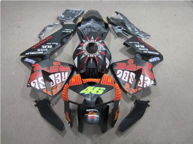 ABS 2005-2006 Repsol 46 Honda CBR600RR Motorcycle Fairings Kits UK