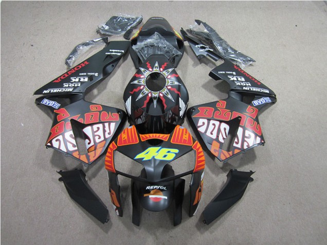 ABS 2005-2006 Repsol 46 Honda CBR600RR Motorcycle Fairings Kits UK ABS 2005-2006 Repsol 46 Honda CBR600RR Motorcycle Fairings Kits UK