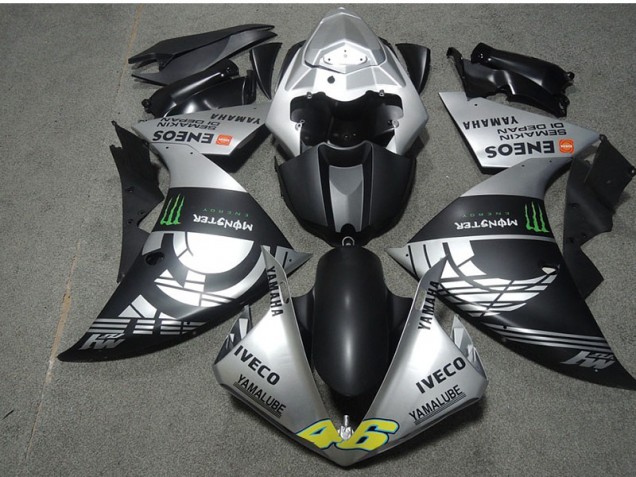 ABS 2007-2008 Black Silver Monster IVECO 46 Honda CBR600RR Motorcyle Fairings UK ABS 2007-2008 Black Silver Monster IVECO 46 Honda CBR600RR Motorcyle Fairings UK