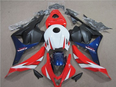 ABS 2009-2012 White Red Blue Honda CBR600RR Motorcycle Fairings Kits UK