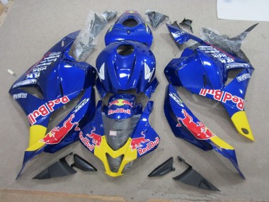 ABS 2009-2012 Blue Red Bull Honda CBR600RR Replacement Motorcycle Fairings UK