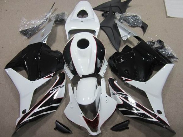 ABS 2009-2012 Black White Honda CBR600RR Motorcycle Fairings UK ABS 2009-2012 Black White Honda CBR600RR Motorcycle Fairings UK