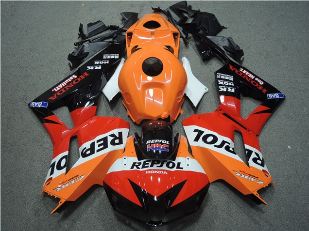 ABS 2013-2021 Orange Repsol HRC Honda CBR600RR Motor Fairings UK ABS 2013-2021 Orange Repsol HRC Honda CBR600RR Motor Fairings UK