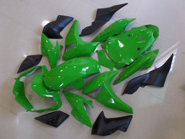 ABS 2007-2009 Green Kawasaki Z1000 Motorbike Fairing Kits UK