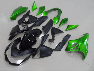 ABS 2007-2009 Black Green Kawasaki Z1000 Motorcycle Replacement Fairings UK