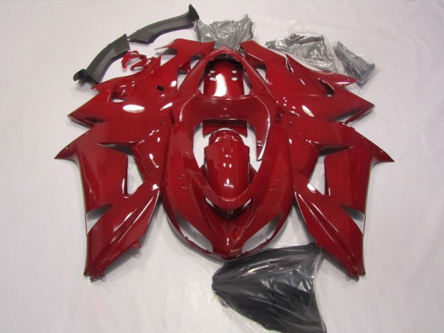 ABS 2006-2007 Red Kawasaki ZX10R Replacement Fairings UK ABS 2006-2007 Red Kawasaki ZX10R Replacement Fairings UK