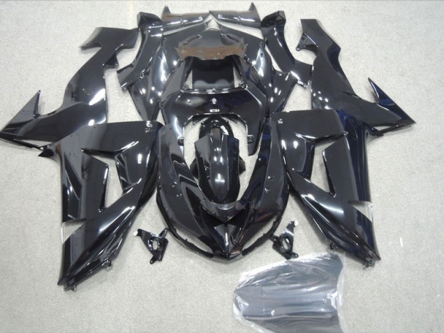 ABS 2006-2007 Black Kawasaki ZX10R Replacement Motorcycle Fairings UK ABS 2006-2007 Black Kawasaki ZX10R Replacement Motorcycle Fairings UK