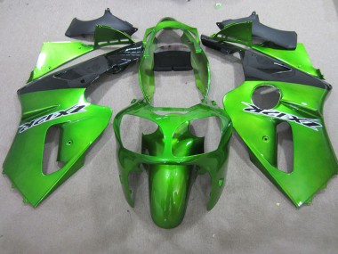 ABS 2000-2001 Green Kawasaki ZX12R Motorbike Fairings UK