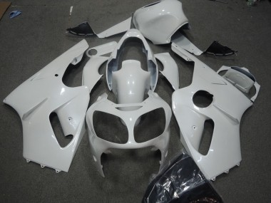 ABS 2002-2006 White Kawasaki ZX12R Motorcyle Fairings UK