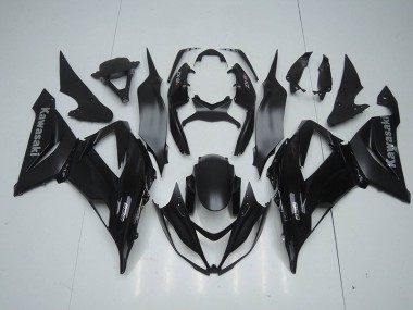 ABS 2013-2018 Matte Black Kawasaki ZX6R Motorbike Fairings UK
