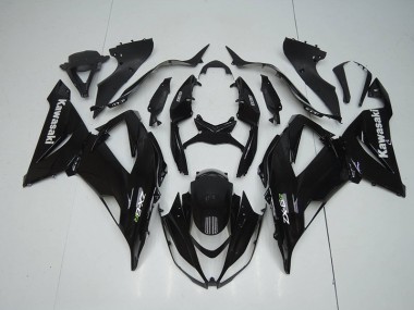 ABS 2013-2018 Gloss Black Kawasaki ZX6R Motorcycle Fairing UK