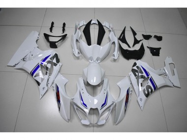 ABS 2017-2021 White Suzuki GSXR1000 Replacement Motorcycle Fairings UK