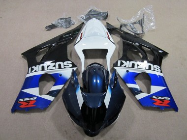 ABS 2003-2004 Blue White Decal Suzuki GSXR1000 Bike Fairings UK