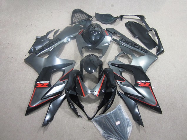 ABS 2005-2006 Black Red Suzuki GSXR1000 Motorcycle Fairings Kit UK ABS 2005-2006 Black Red Suzuki GSXR1000 Motorcycle Fairings Kit UK