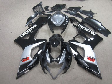 ABS 2005-2006 Black White Decal Suzuki GSXR1000 Motorbike Fairings UK