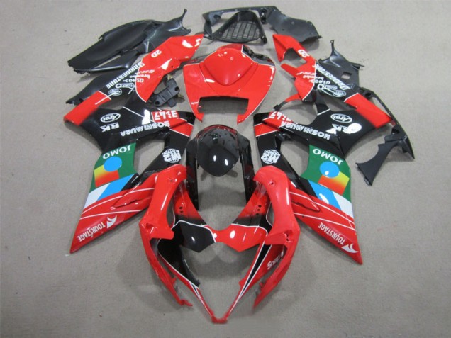 ABS 2005-2006 Black Red Green Suzuki GSXR1000 Bike Fairing UK ABS 2005-2006 Black Red Green Suzuki GSXR1000 Bike Fairing UK