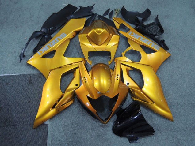 ABS 2005-2006 Gold Suzuki GSXR1000 Motorcycle Fairings Kit UK ABS 2005-2006 Gold Suzuki GSXR1000 Motorcycle Fairings Kit UK