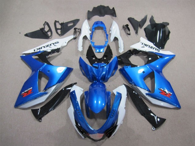 ABS 2009-2016 Blue White Suzuki GSXR1000 Bike Fairings UK ABS 2009-2016 Blue White Suzuki GSXR1000 Bike Fairings UK