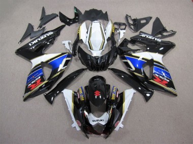 ABS 2009-2016 Black Blue White Dark Dog Suzuki GSXR1000 Motorcycle Bodywork UK