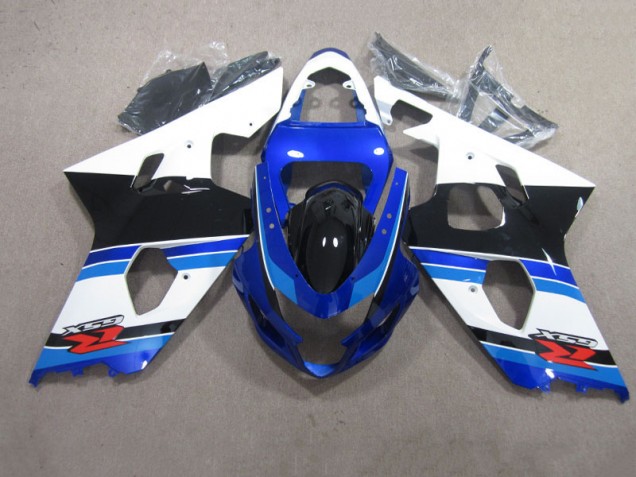 ABS 2004-2005 Blue White Suzuki GSXR600 Motor Fairings UK