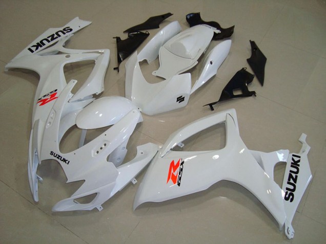 ABS 2006-2007 White Suzuki GSXR750 Motor Fairings UK ABS 2006-2007 White Suzuki GSXR750 Motor Fairings UK