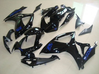 ABS 2006-2007 Black Blue Decal Suzuki GSXR750 Bike Fairing UK
