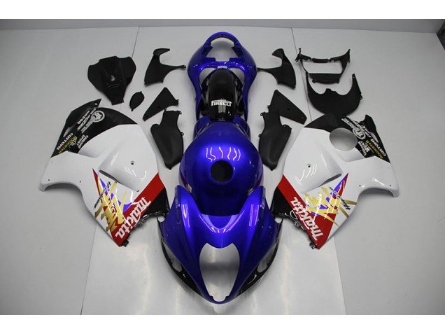 ABS 1996-2007 Blue White Suzuki GSXR1300 Hayabusa Motor Bike Fairings UK ABS 1996-2007 Blue White Suzuki GSXR1300 Hayabusa Motor Bike Fairings UK