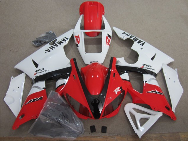 ABS 1998-1999 Red White Black Decal Yamaha YZF R1 Bike Fairing UK ABS 1998-1999 Red White Black Decal Yamaha YZF R1 Bike Fairing UK