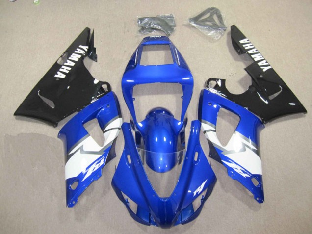 ABS 1998-1999 Blue Black White Decal Yamaha YZF R1 Motor Bike Fairings UK