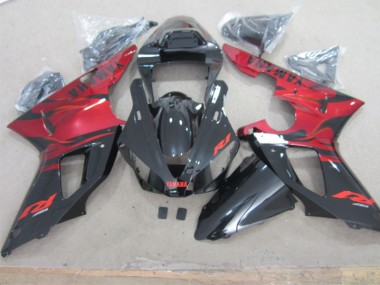 ABS 2000-2001 Black Red Yamaha YZF R1 Motor Fairings UK