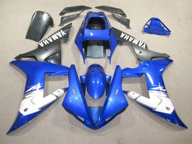 ABS 2002-2003 Blue White Yamaha YZF R1 Bike Fairing Kit UK ABS 2002-2003 Blue White Yamaha YZF R1 Bike Fairing Kit UK