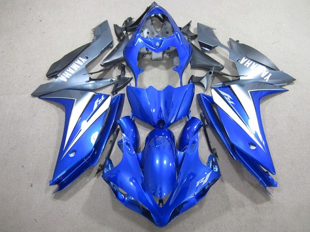 ABS 2007-2008 Blue Silver Yamaha YZF R1 Motorbike Fairings UK ABS 2007-2008 Blue Silver Yamaha YZF R1 Motorbike Fairings UK