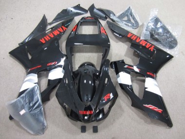 ABS 2009-2011 Black Red Yamaha YZF R1 Bike Fairings UK
